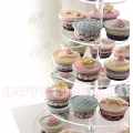 Vintage Nişan Cupcake Kulesi<br>
